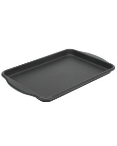 Oster Teston Platinum Collection 18x15 Inch Nonstick Carbon Steel Cookie Sheet in Matte Black