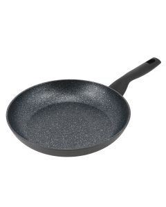 Korkmaz Nora Granit 2.4 Liter Aluminum Nonstick Frypan in Black