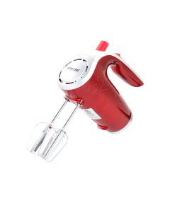 Better Chef 5 Speed Electric Hand Mixer in Red