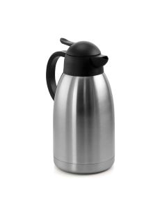 MegaChef 2.11 Quart Stainless Steel Thermal Beverage Carafe for Coffee and Tea
