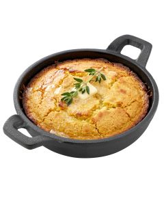 Megachef 5 Inch Round Cast Iron Frying Pan for Indoor/Outdoor Use