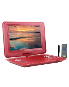 Trexonic 13.3 Inch Portable TV+DVD Player with Color TFT LED Screen and USB/HD/AV Inputs